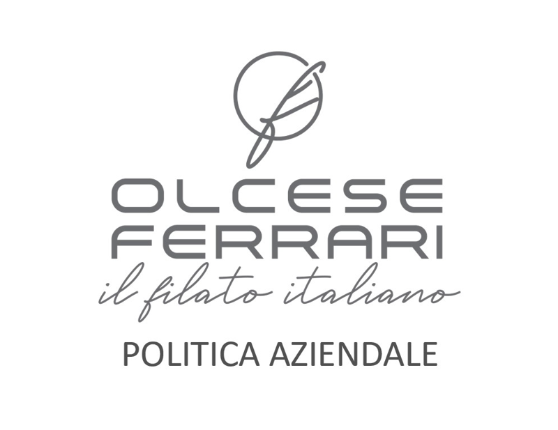 POLITICA AZIENDALE